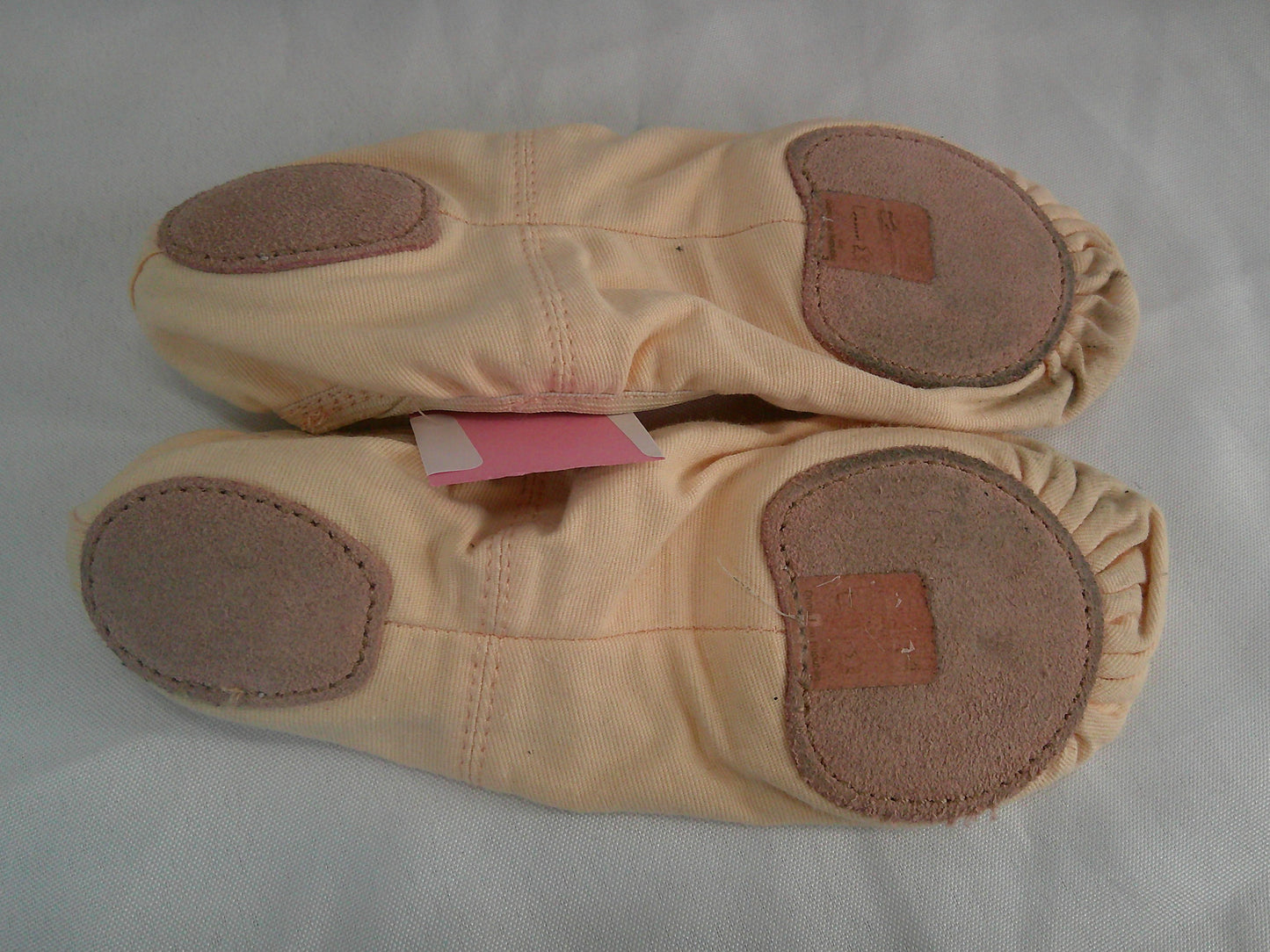 Pre-Owned Ballet Shoes So Danca Adult 4.5B Canvas Crossing Straps Split Sole