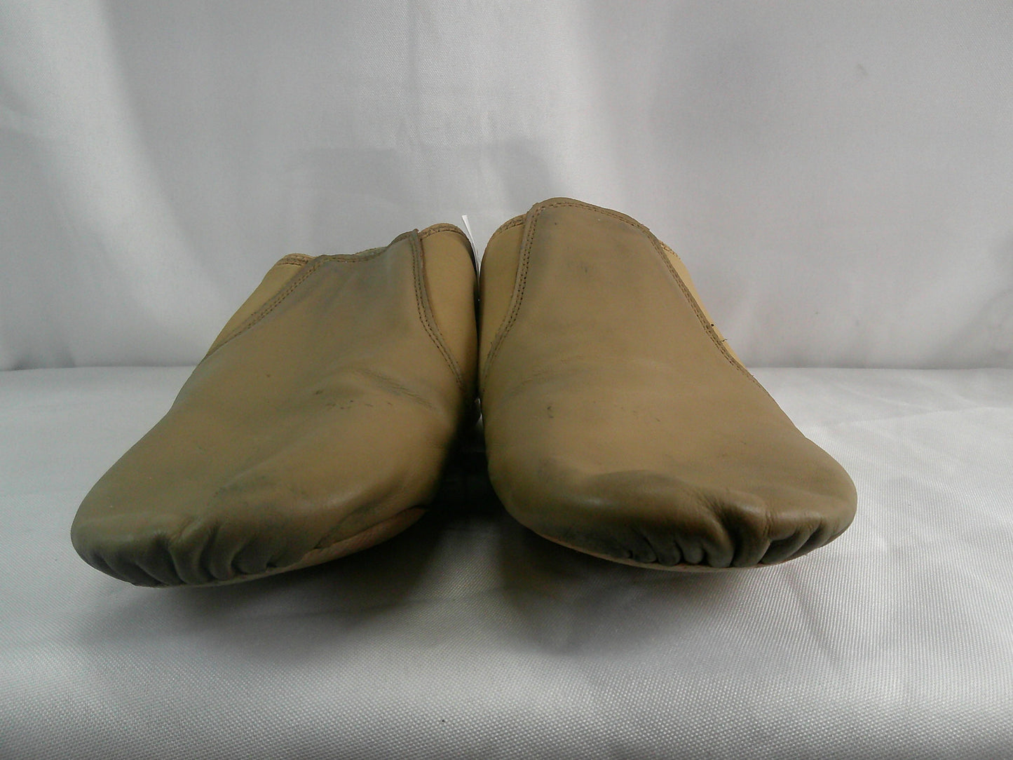 Pre-Owned Jazz Shoes Generic Youth 7M Slip On Leather Slip On Split Sole