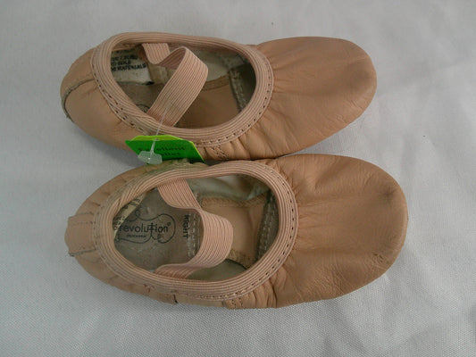 Pre-Owned Ballet Shoes Revolution Toddler 5.5M Leather Split Sole