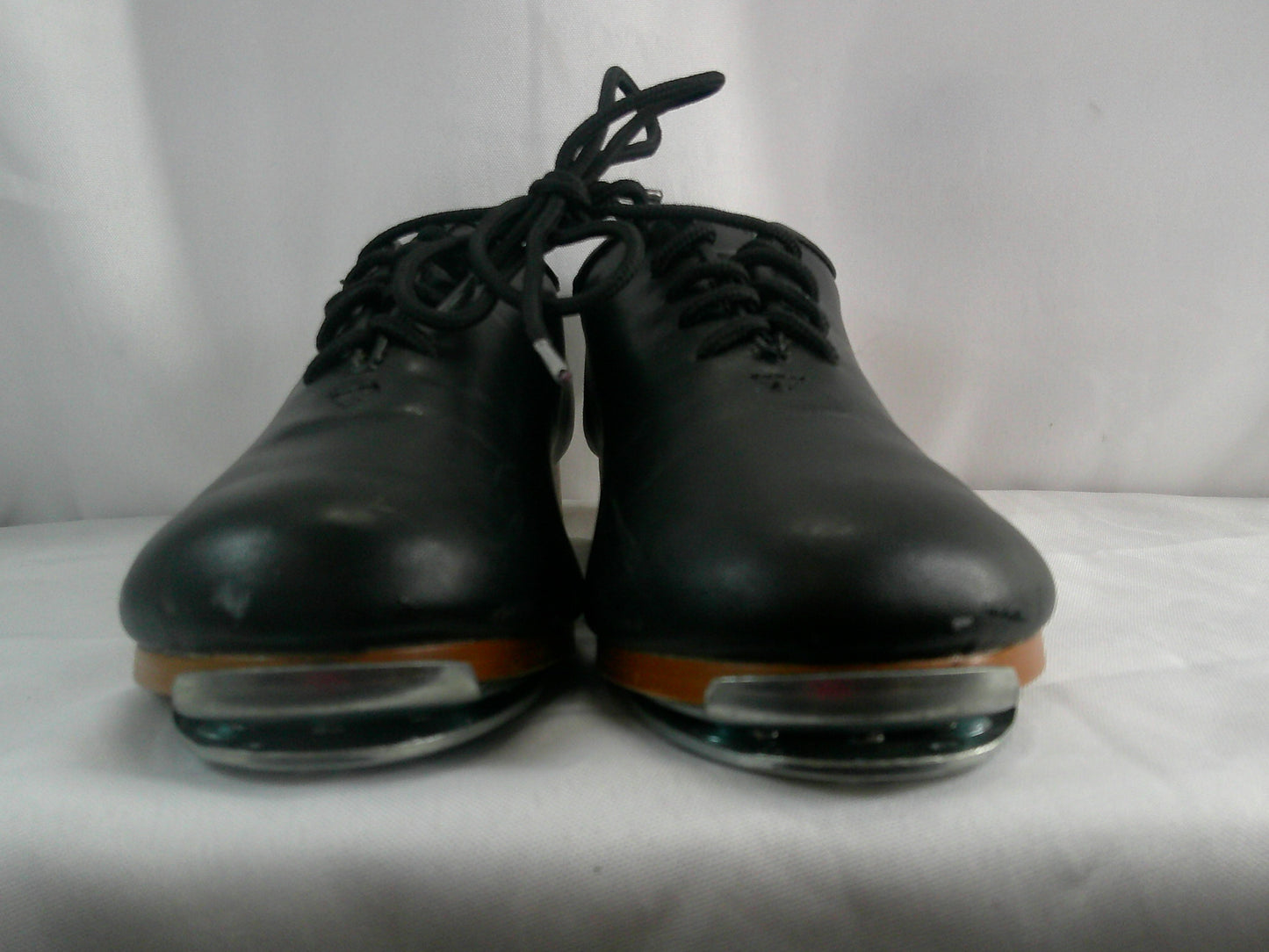Pre-Owned Clogging Shoes Buck Steven Stompers Adult 7M Black Full Sole