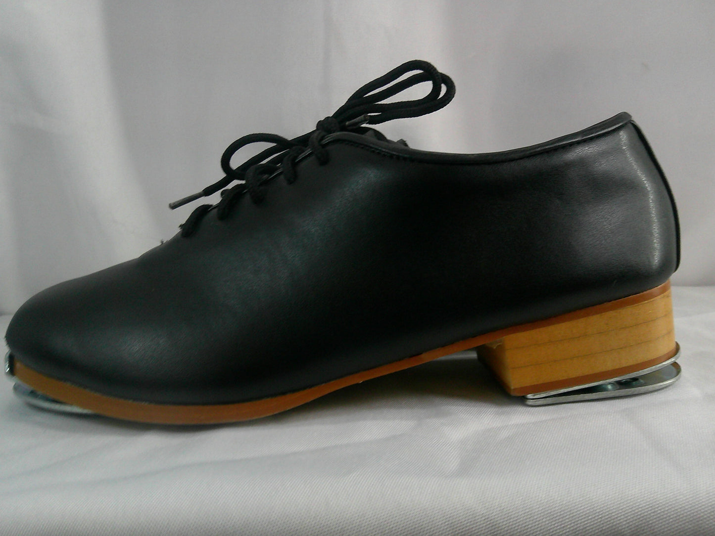 Pre-Owned Clogging Shoes Buck Steven Stompers Adult 7M Black Full Sole