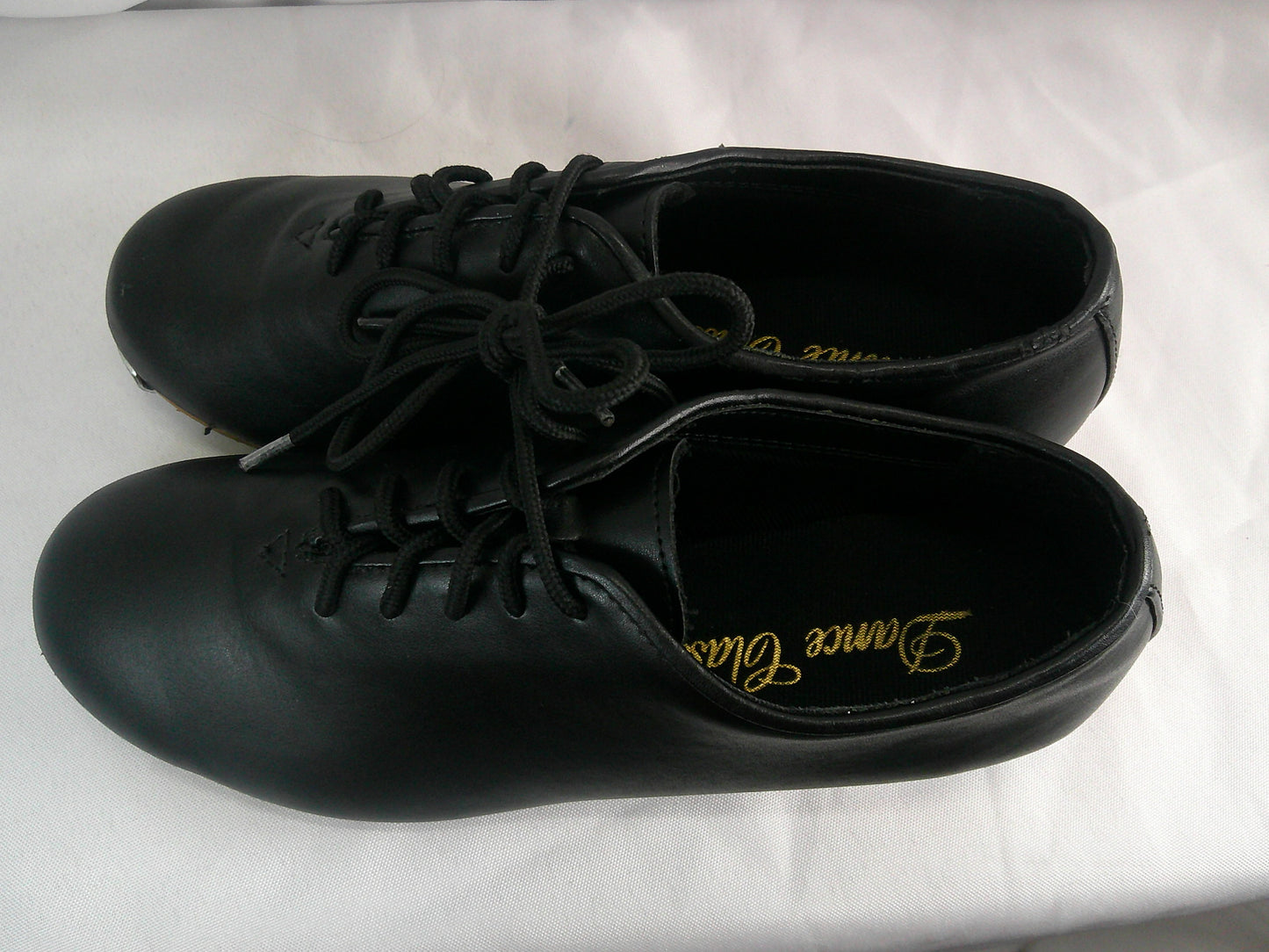 Pre-Owned Clogging Shoes Buck Steven Stompers Adult 7M Black Full Sole