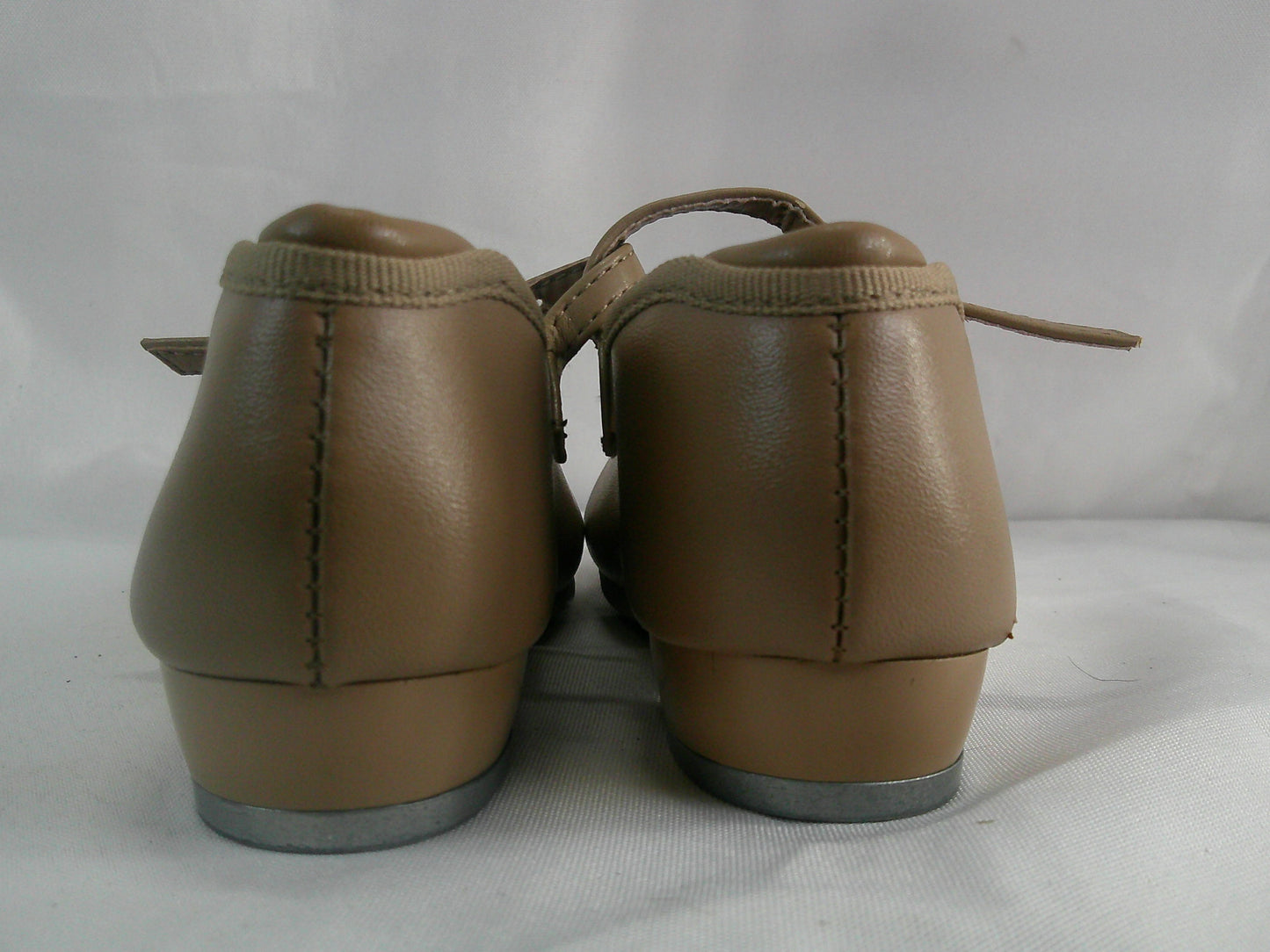 Pre-Owned Tap Shoes Danshuz 751 Toddler 8.5M Tan Mary Jane Buckle