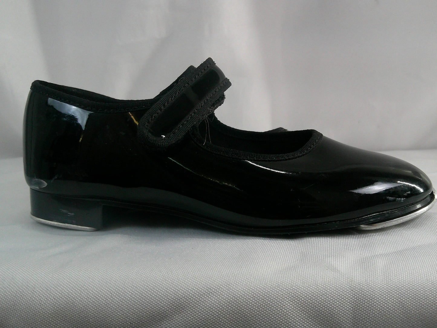 Pre-Owned Tap Shoes Danshuz Toddler 12M Mary Jane Leather Easy Strap