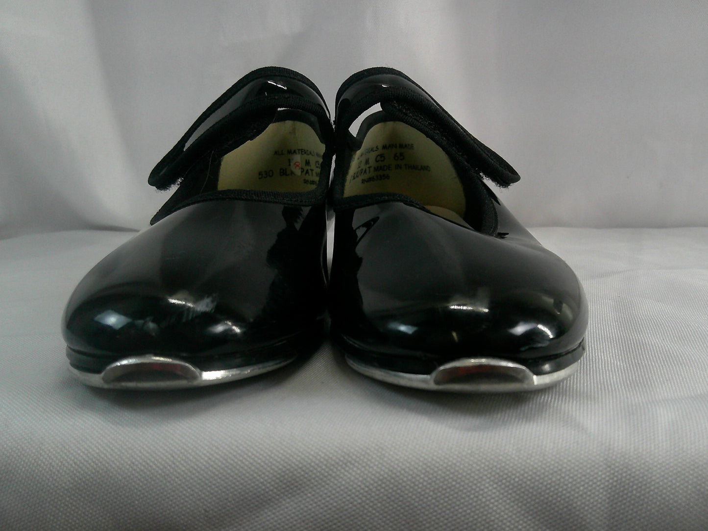 Pre-Owned Tap Shoes Danshuz Toddler 12M Mary Jane Leather Easy Strap