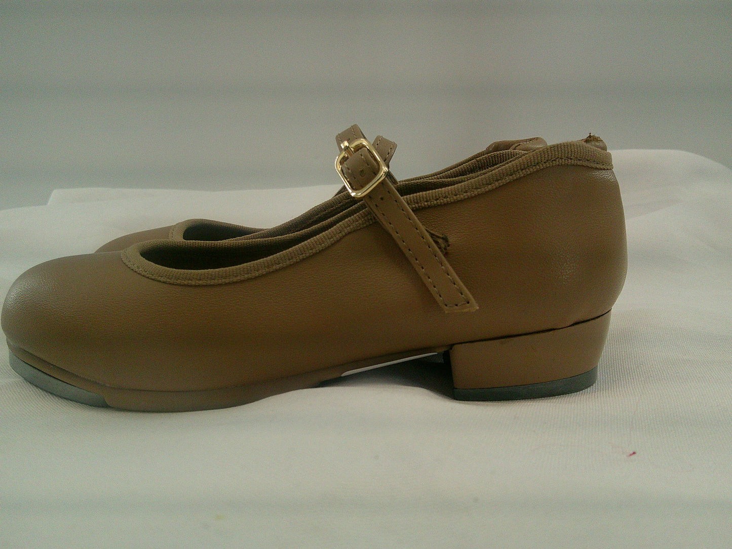 Pre-Owned Tap Shoes Dancing Fair Toddler 9.5M Mary Jane Leather Buckle