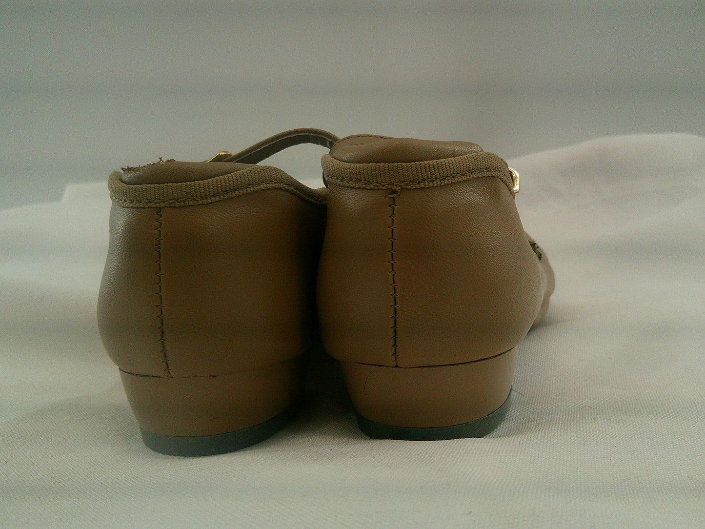Pre-Owned Tap Shoes Dancing Fair Toddler 9.5M Mary Jane Leather Buckle