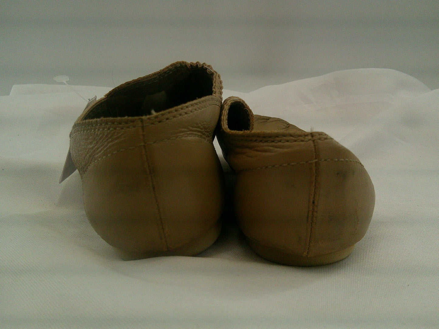 Pre-Owned Jazz Shoes Capezio EJ2 6M Tan Leather Split Sole