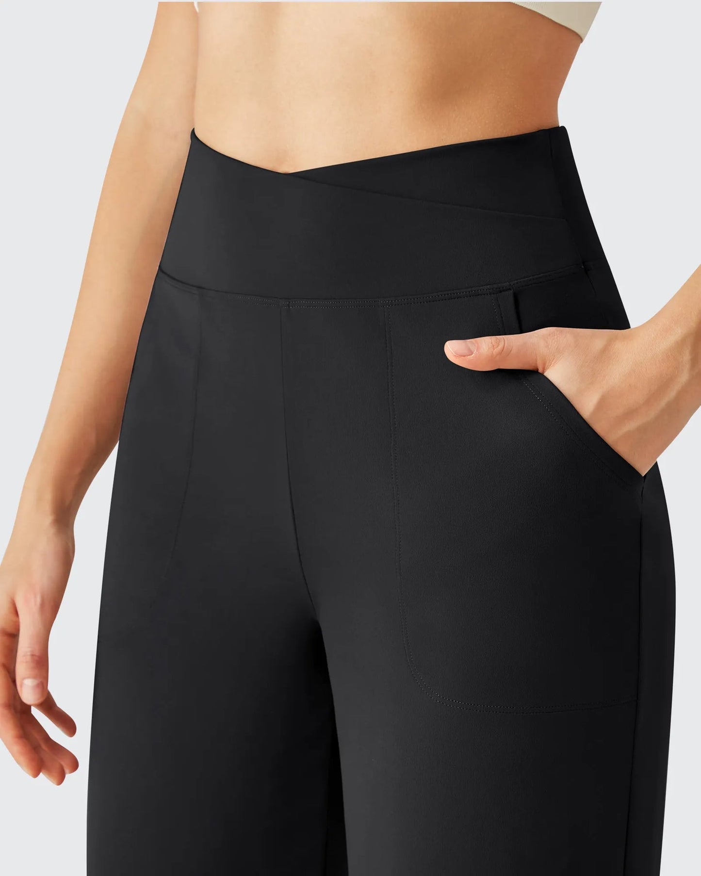 Pre-Owned Pants G4Free Small Adult Wide Leg Black Hip Hop jazz