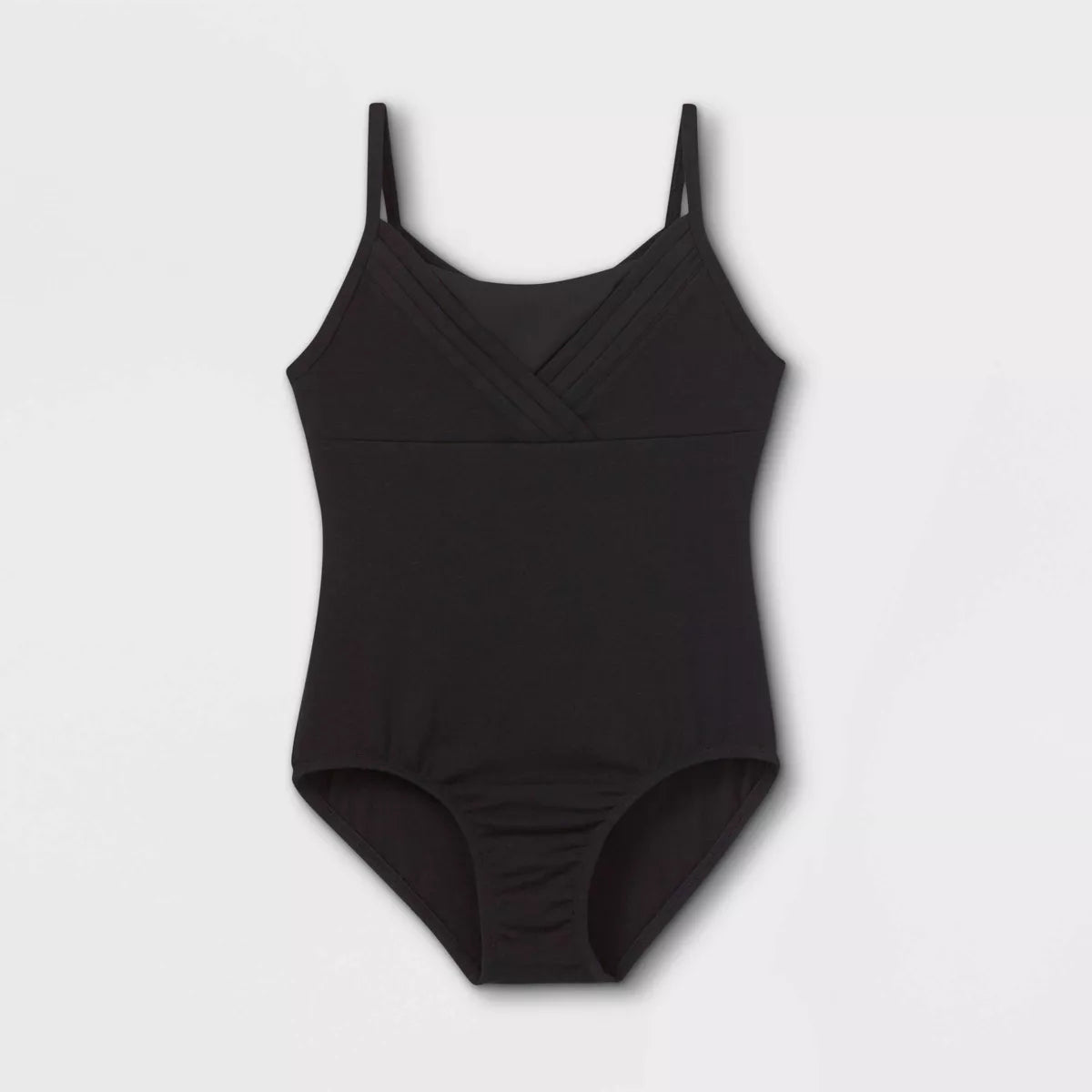 Pre-Owned Cat and Jack Black Leotard Cami Small 6X