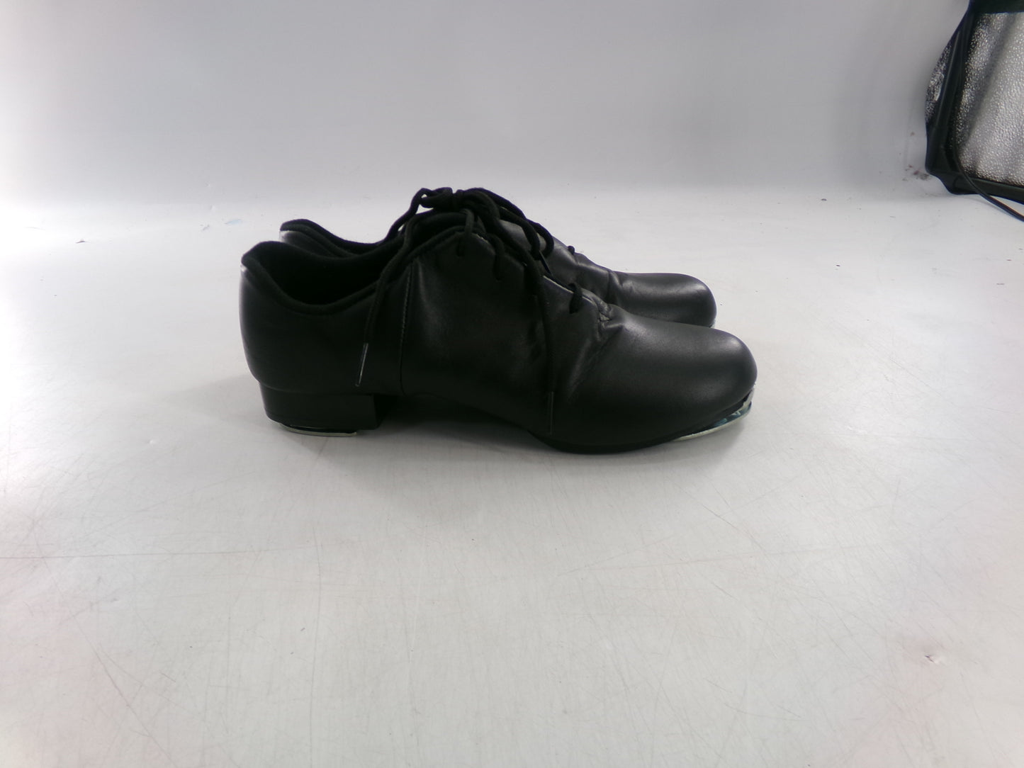 Pre-Owned Buck Clogging Shoes Steven Stompers Adult 8.5M Oxford Leather Split Sole