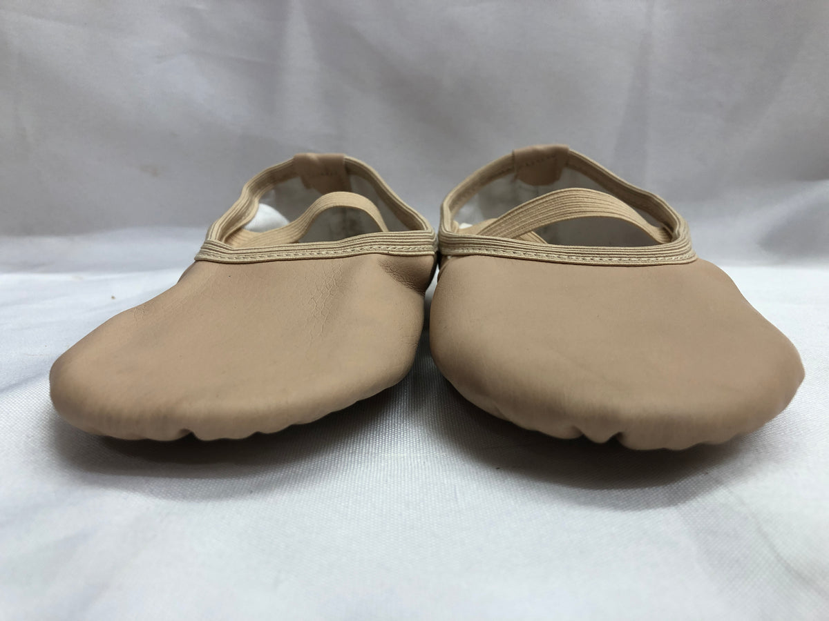 Pre-Owned Ballet Shoes Stelle 2M Leather Single Strap Full Sole