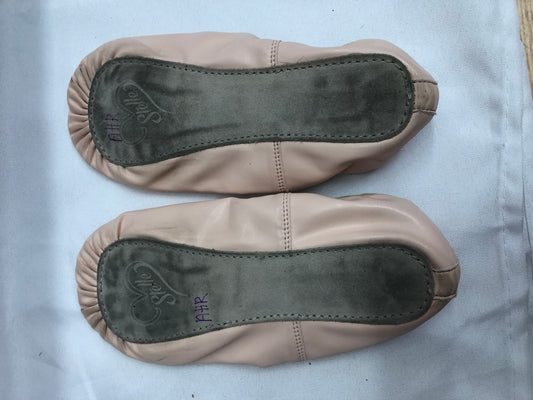 Pre-Owned Ballet Shoes Stelle 3M Leather Single Strap Full Sole
