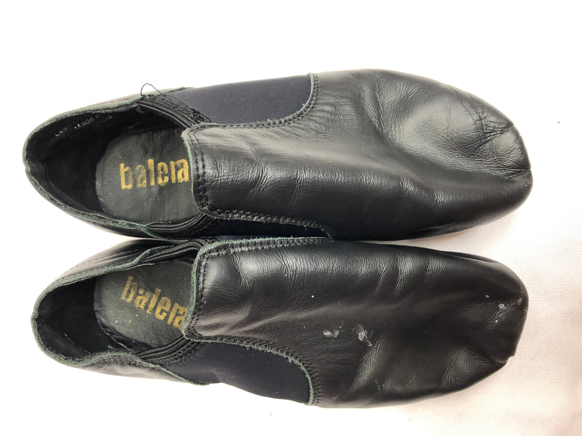 Pre-Owned Dance Shoes Balera Child 3M Side Elastic Leather Slip On