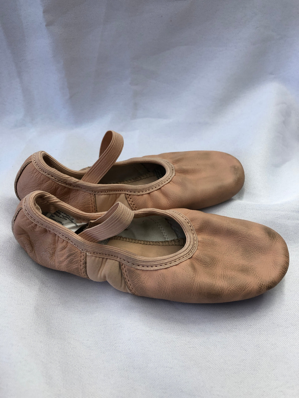 Pre-Owned Ballet Shoes Revolution 150 Pink Child 3M Leather Split Sole Stretch