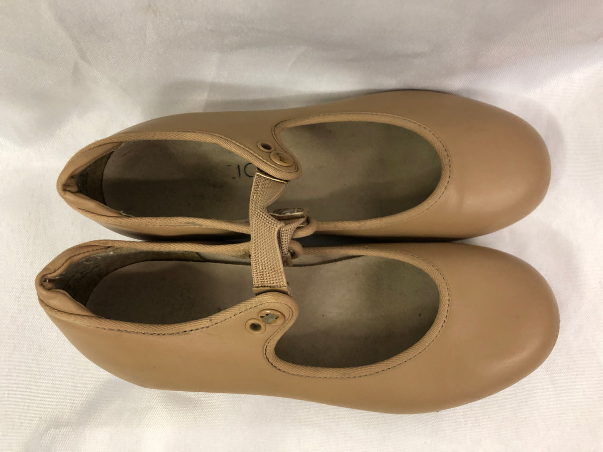 New Tap Shoes Capezio N625C Caramel Size 13M Child NO BOX (Copy)