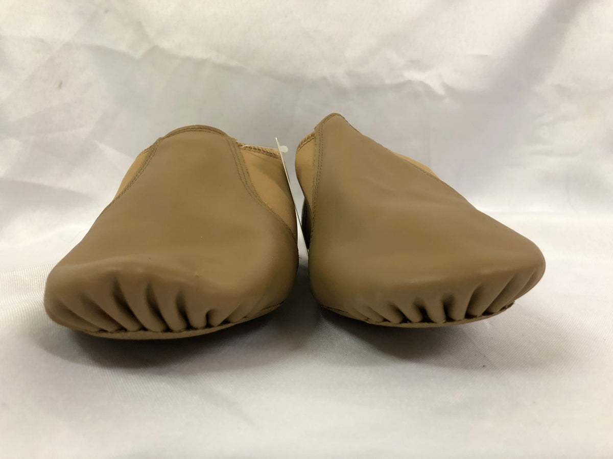 Pre-Owned Jazz Shoes Stelle Child 2M Leather Slip On