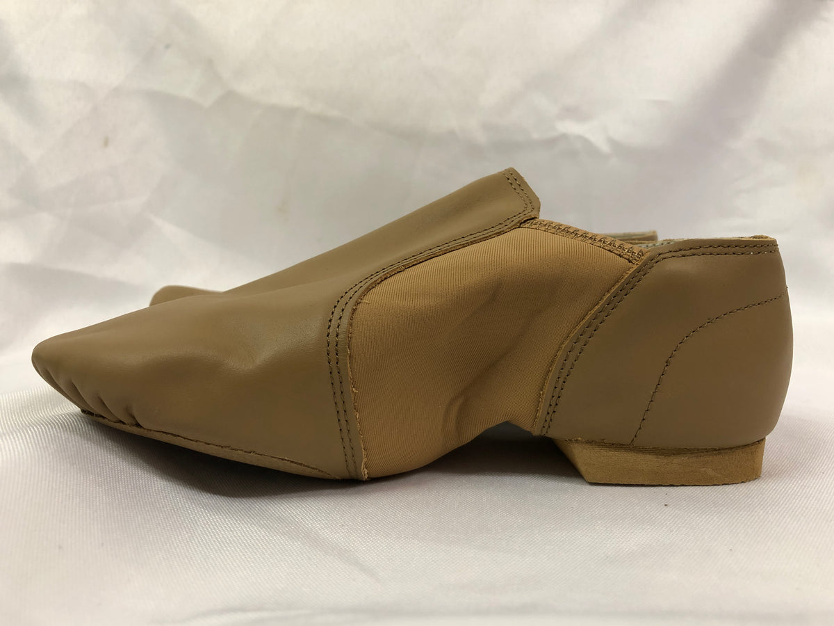 Pre-Owned Jazz Shoes Stelle Child 2M Leather Slip On