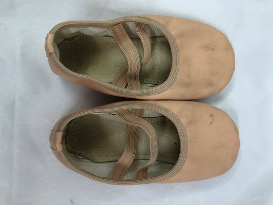 Pre-Owned Ballet Shoes Stelle Child 11M Leather Single Strap Full Sole