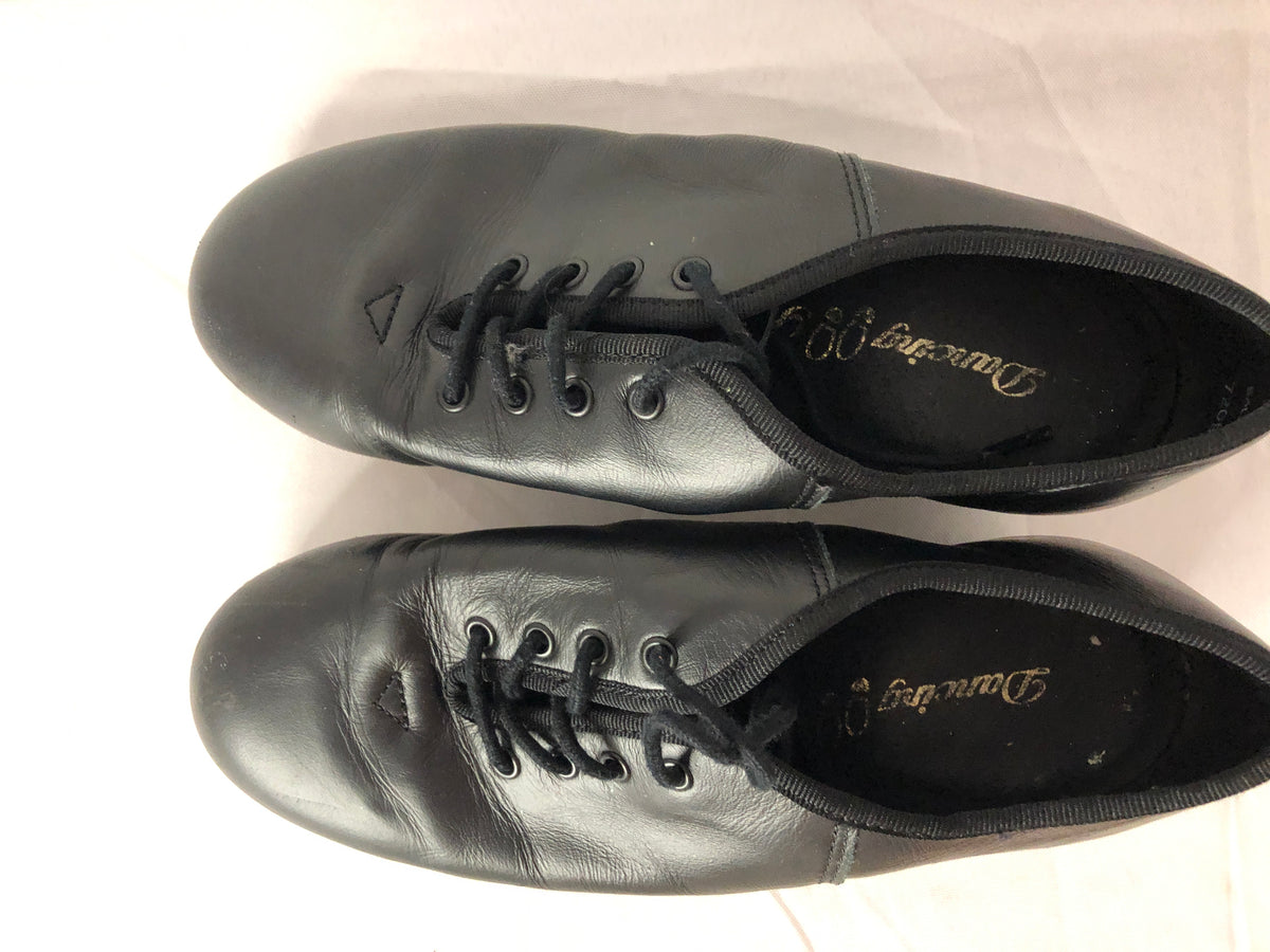 Pre-Owned Clogging Shoes Steven Stompers Adult 6M Oxford Leather Split Sole