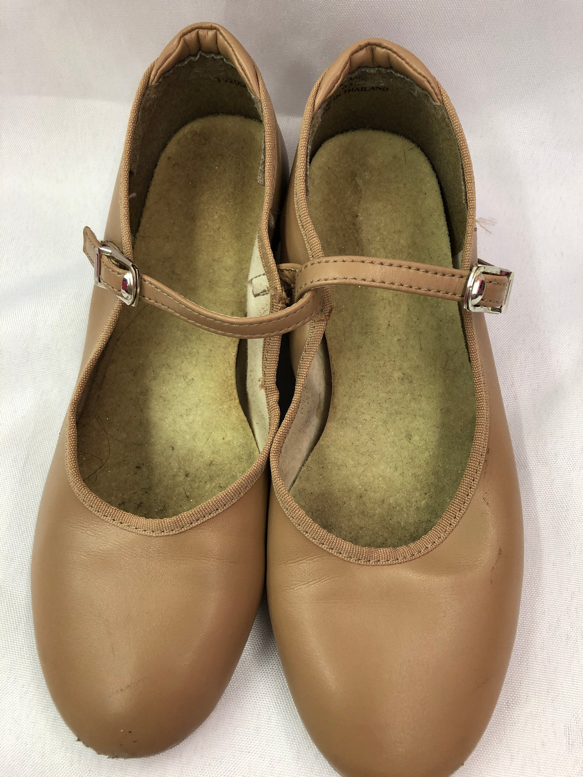 Pre-Owned Tap Shoes Theatricals T9200C Child 1.5M Leather Buckle