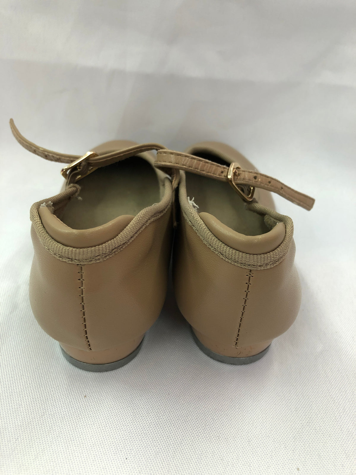 Pre-Owned Tap Shoes Dancing Fair 11M Child Mary Jane Leather Buckle