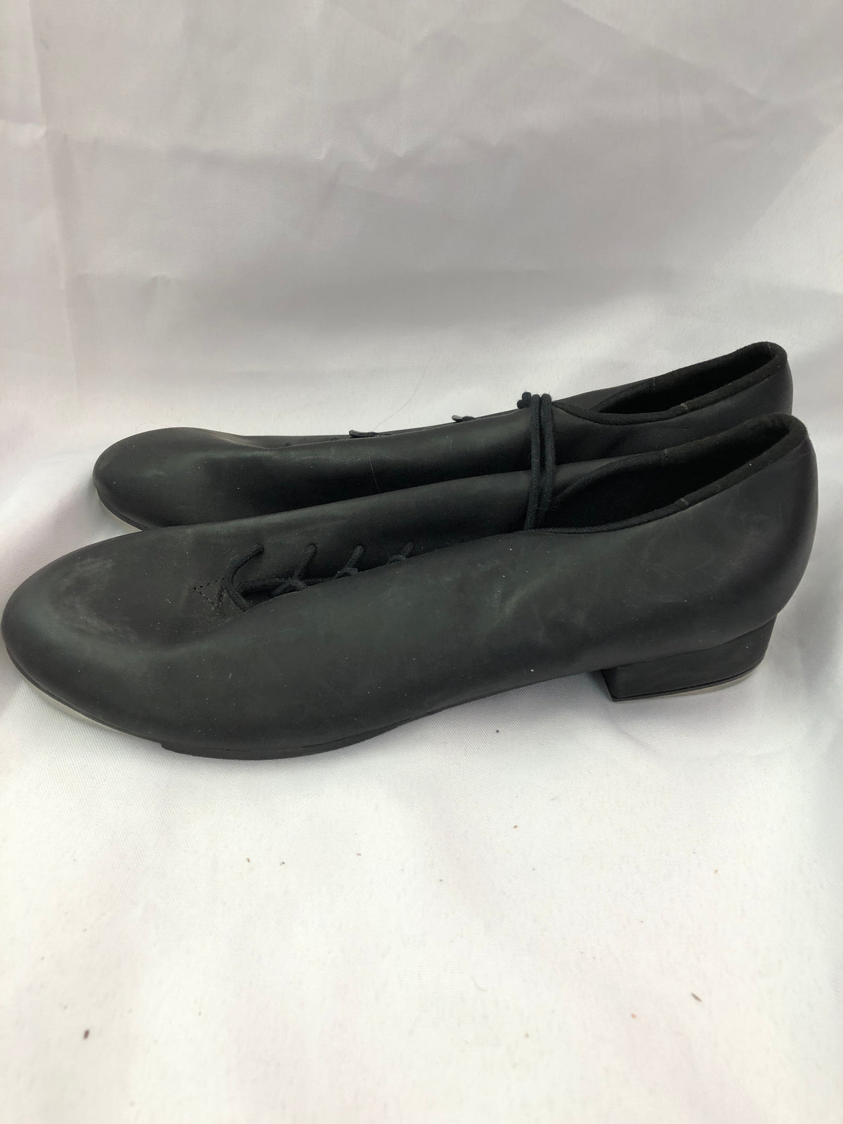 Pre-Owned Tap Shoes SoDanca Adult 10M Oxford Leather Lace Up Student