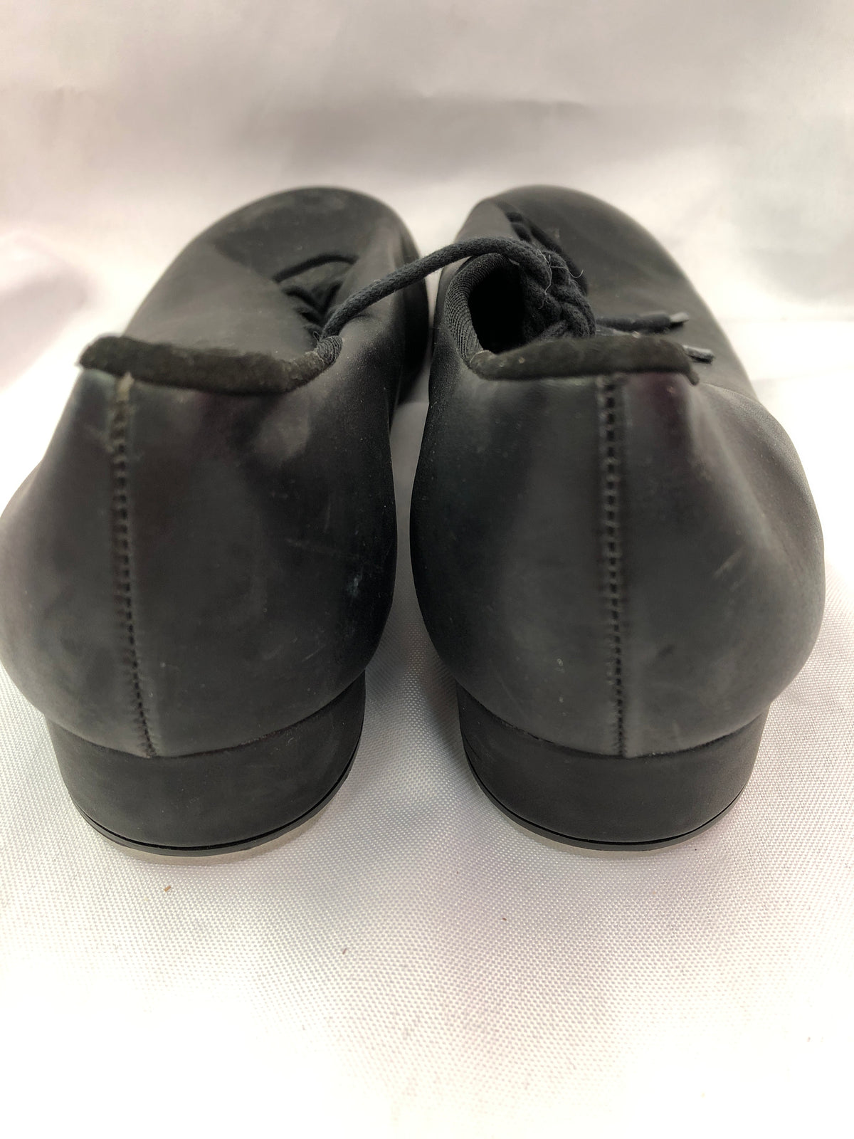 Pre-Owned Tap Shoes SoDanca Adult 10M Oxford Leather Lace Up Student