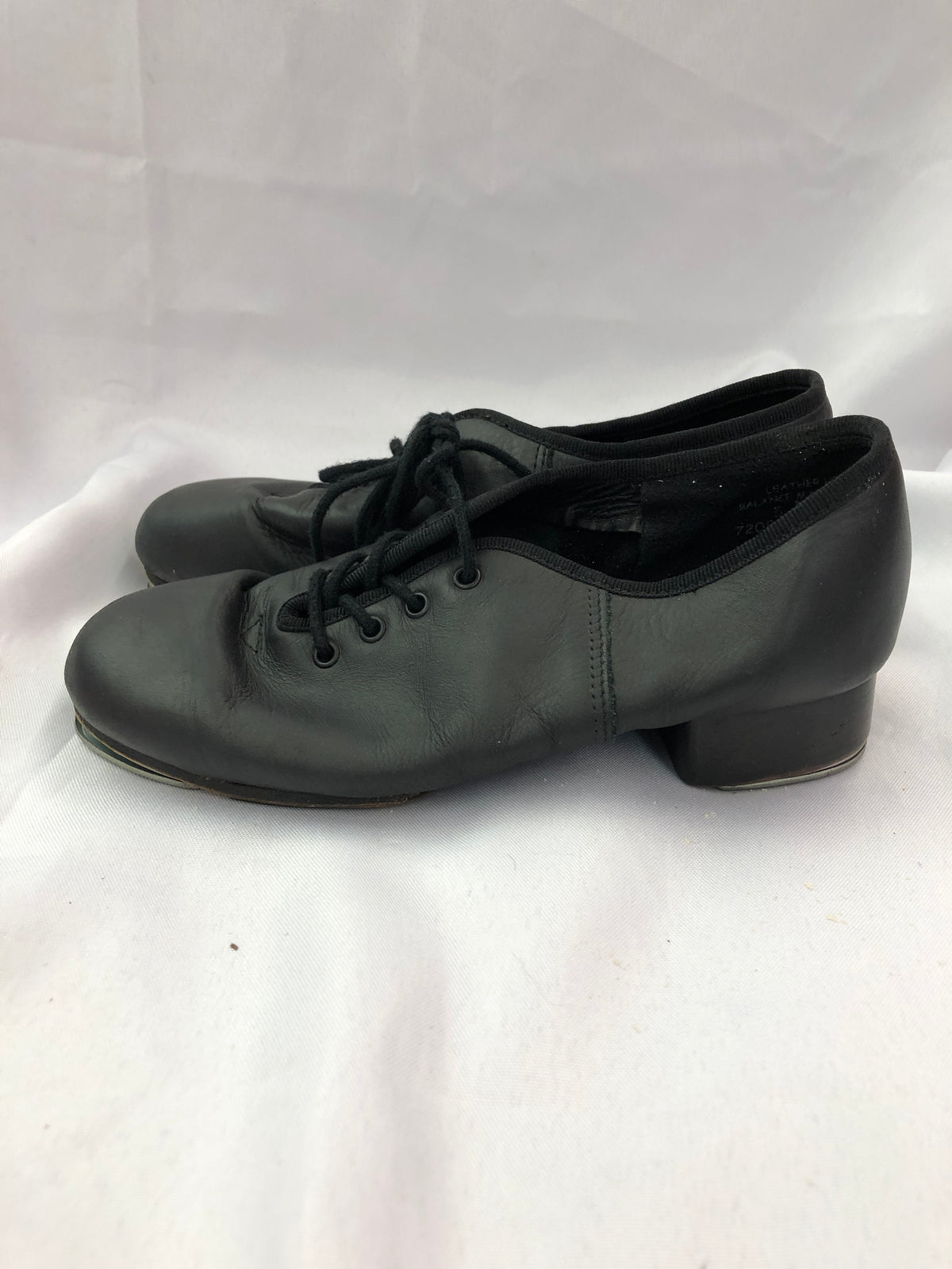 Pre-Owned Clogging Shoes Steven Stompers Adult 5.5M Oxford Leather Split Sole
