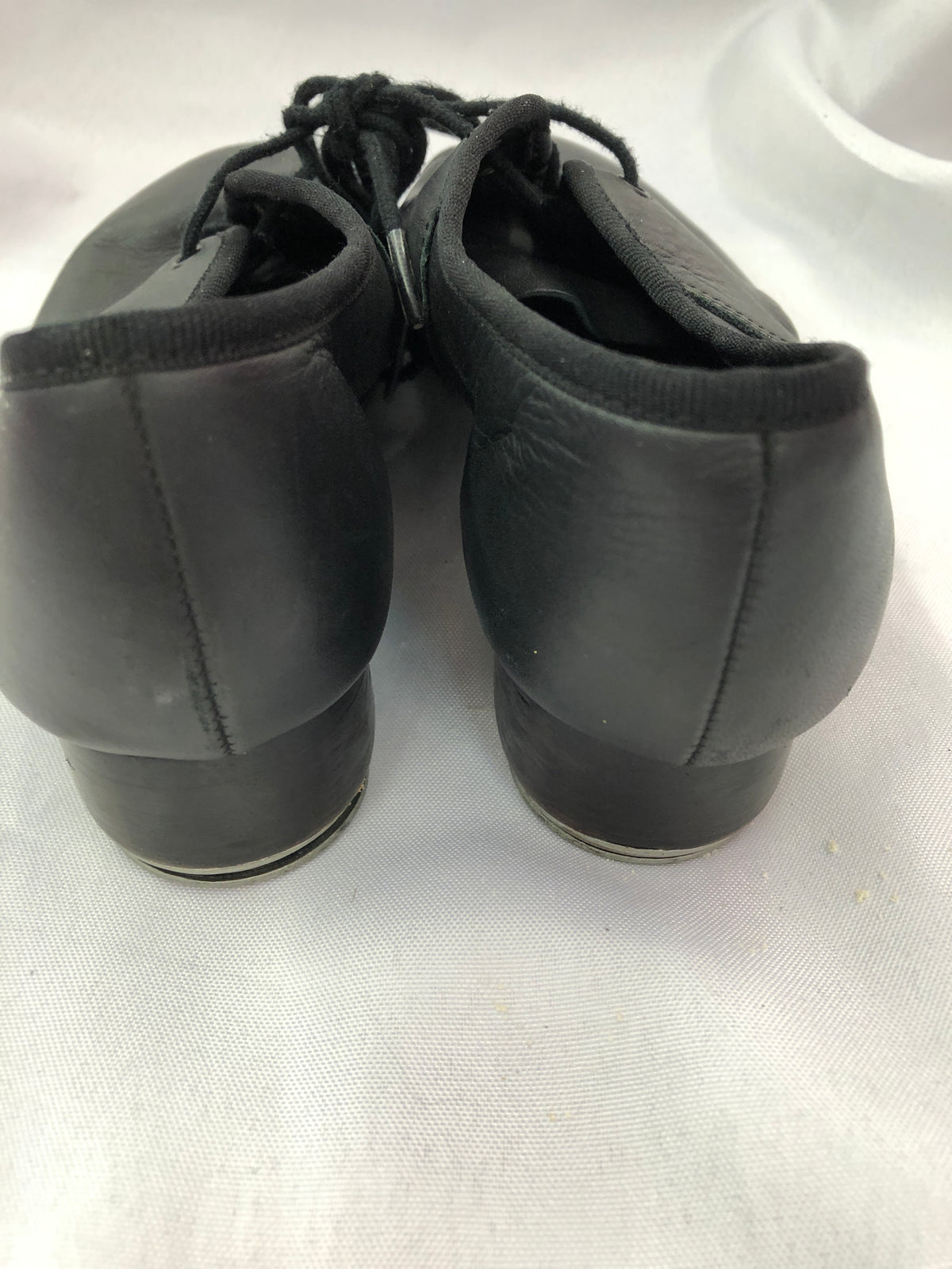 Pre-Owned Clogging Shoes Steven Stompers Adult 5.5M Oxford Leather Split Sole