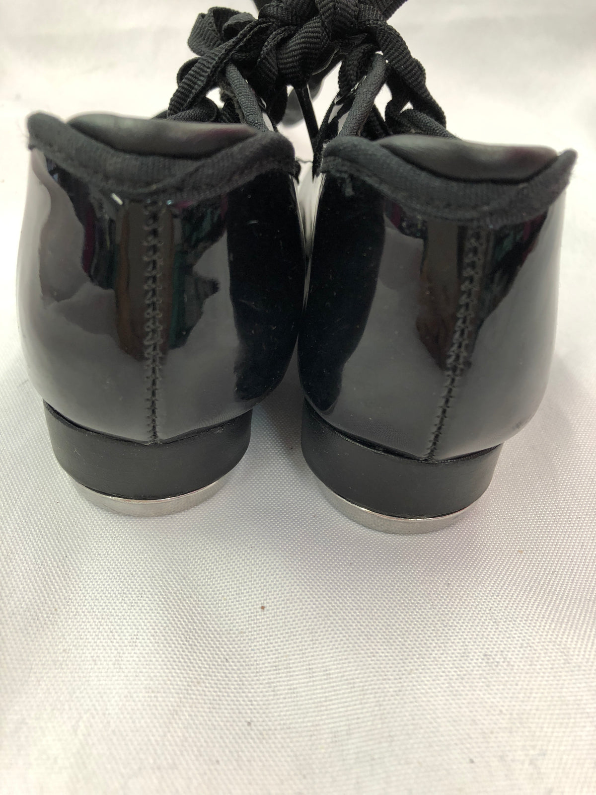 Pre-Owned Tap Shoes Capezio Black Child 9M Tyette Slip On Student