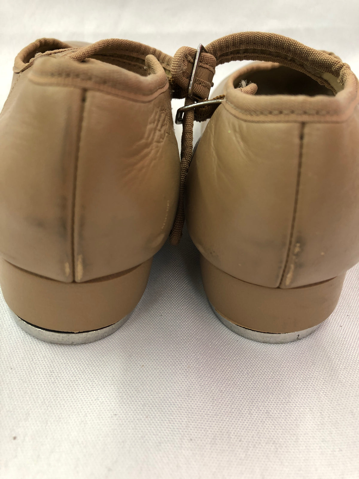 Dance Tap Shoes Capezio Child 4.5M Mary Jane Leather Buckle Student