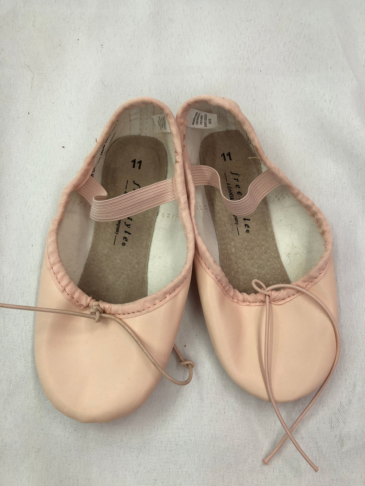 Pre-Owned Ballet Shoes Freestyle Child 11M Leather Full Sole