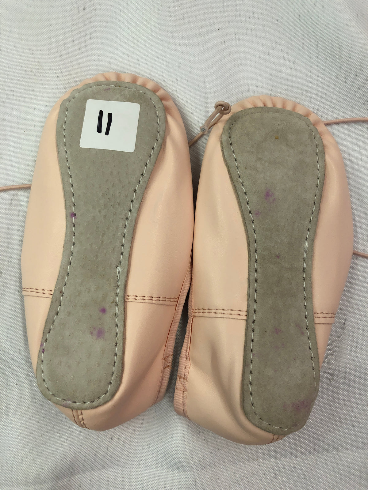 Pre-Owned Ballet Shoes Freestyle Child 11M Leather Full Sole