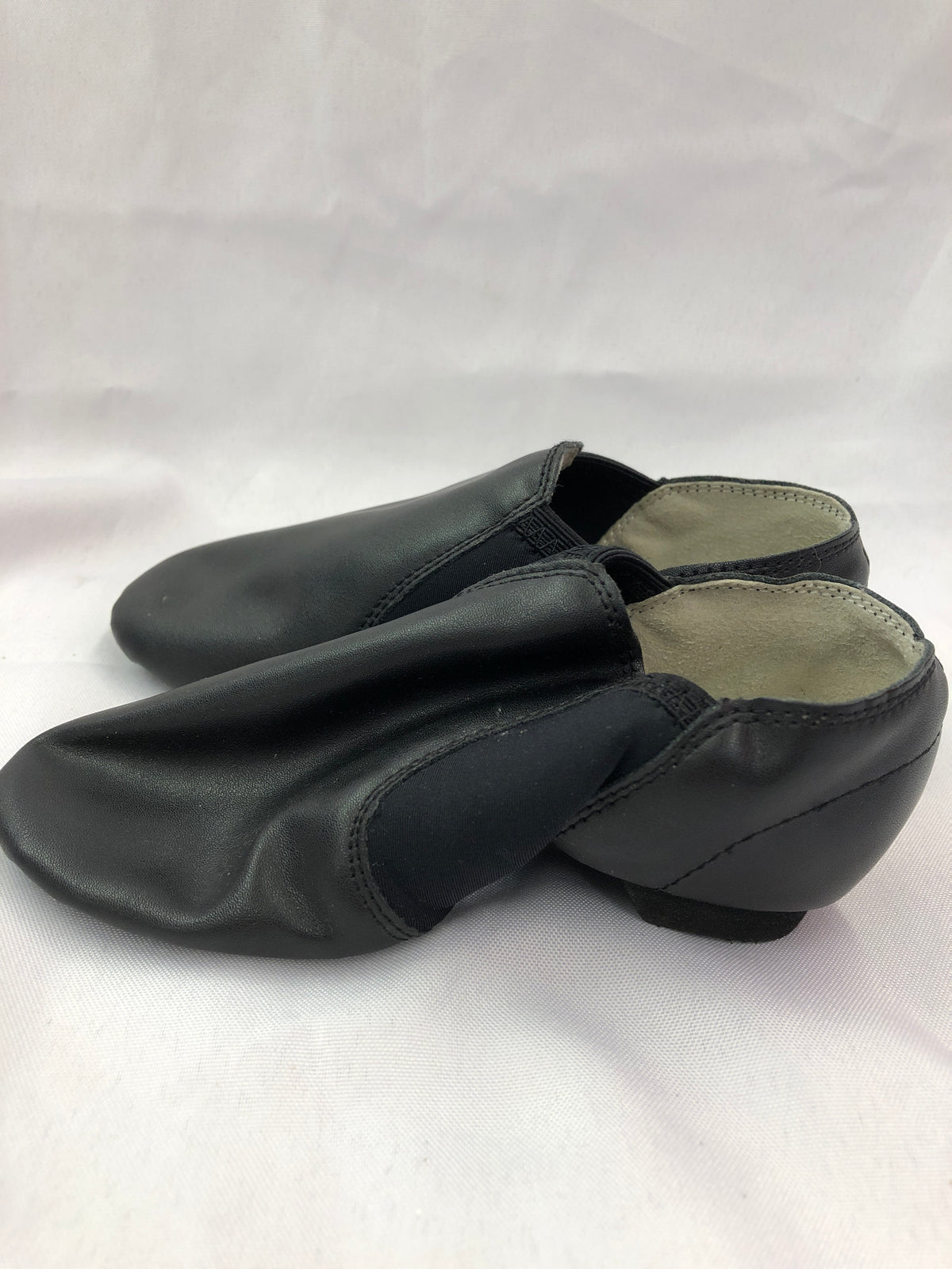 Pre-Owned Jazz Shoes Generic 13M Child Slip On Leather Split Sole