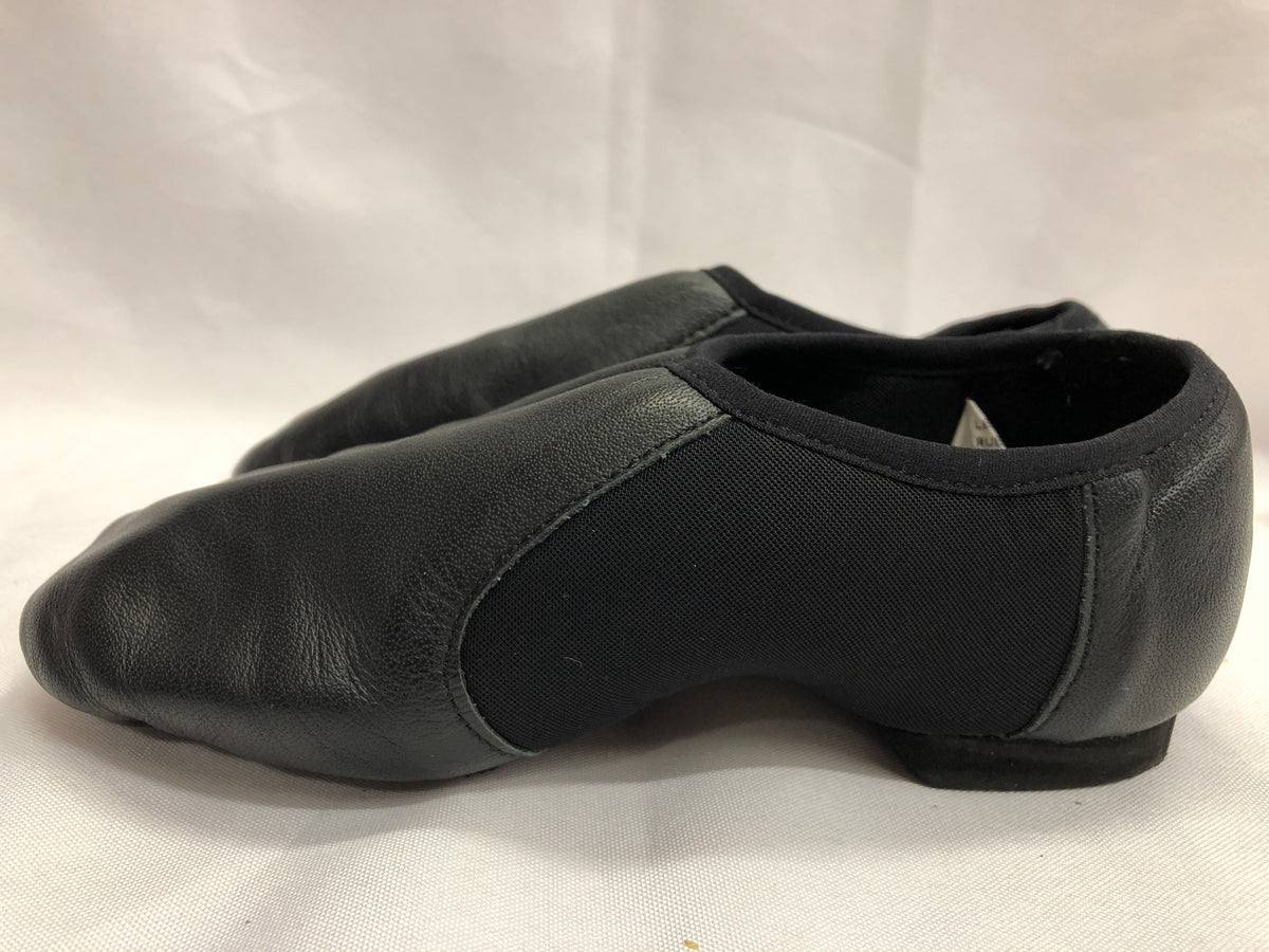 Pre-Owned Jazz Shoes DanzNMotion Youth 5.5M Stretch Leather Pull On Split Sole