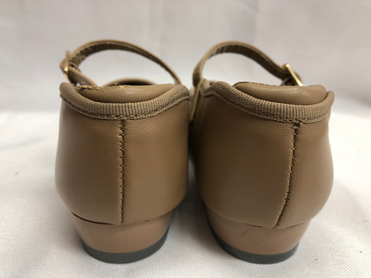 Pre-Owned Tap Shoes Dancing Fair Child 9.5M Mary Jane Leather Buckle