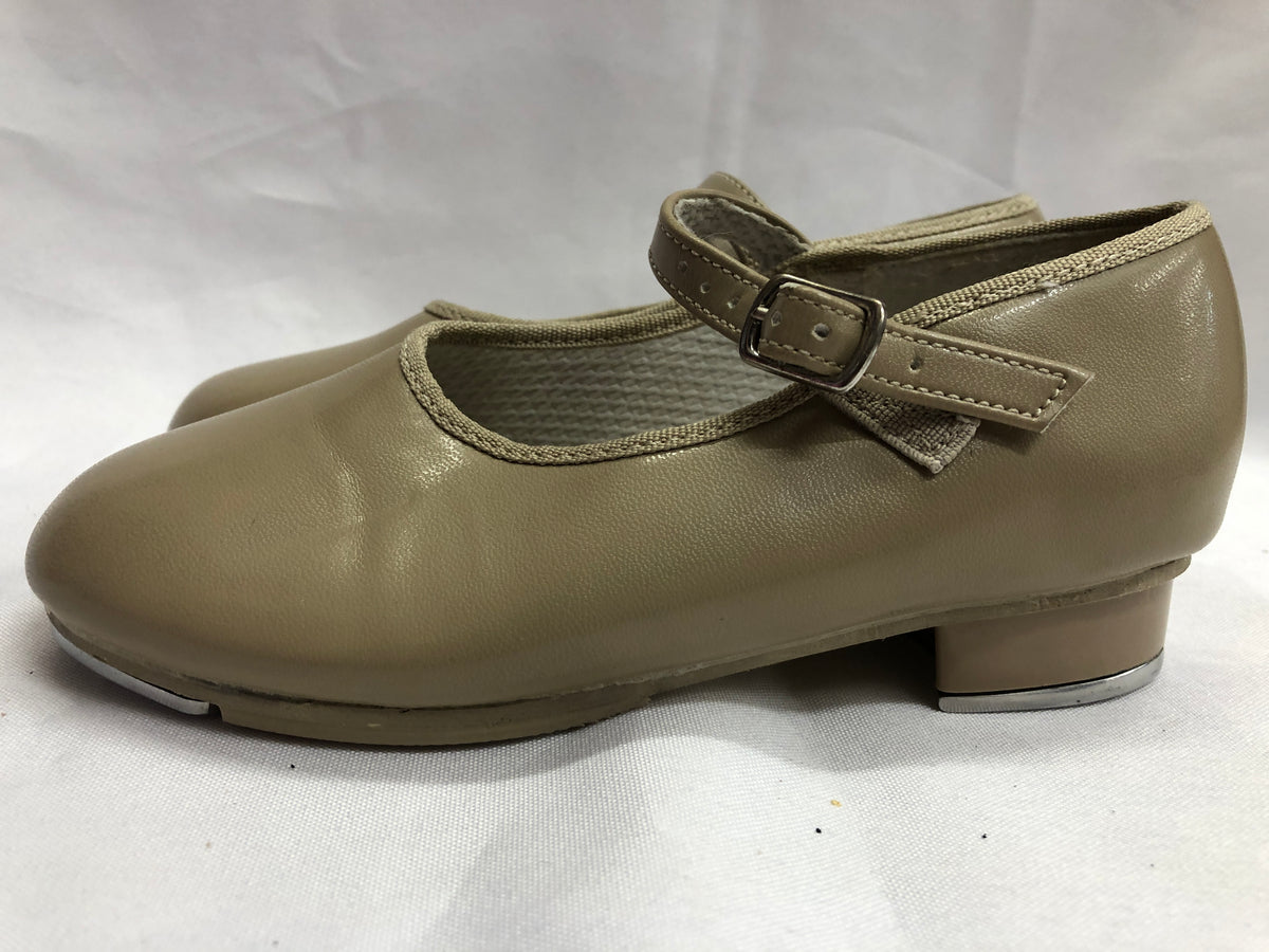 Pre-Owned Tap Shoes Revolution 823 Child 2M Mary Jane Leather Buckle Student