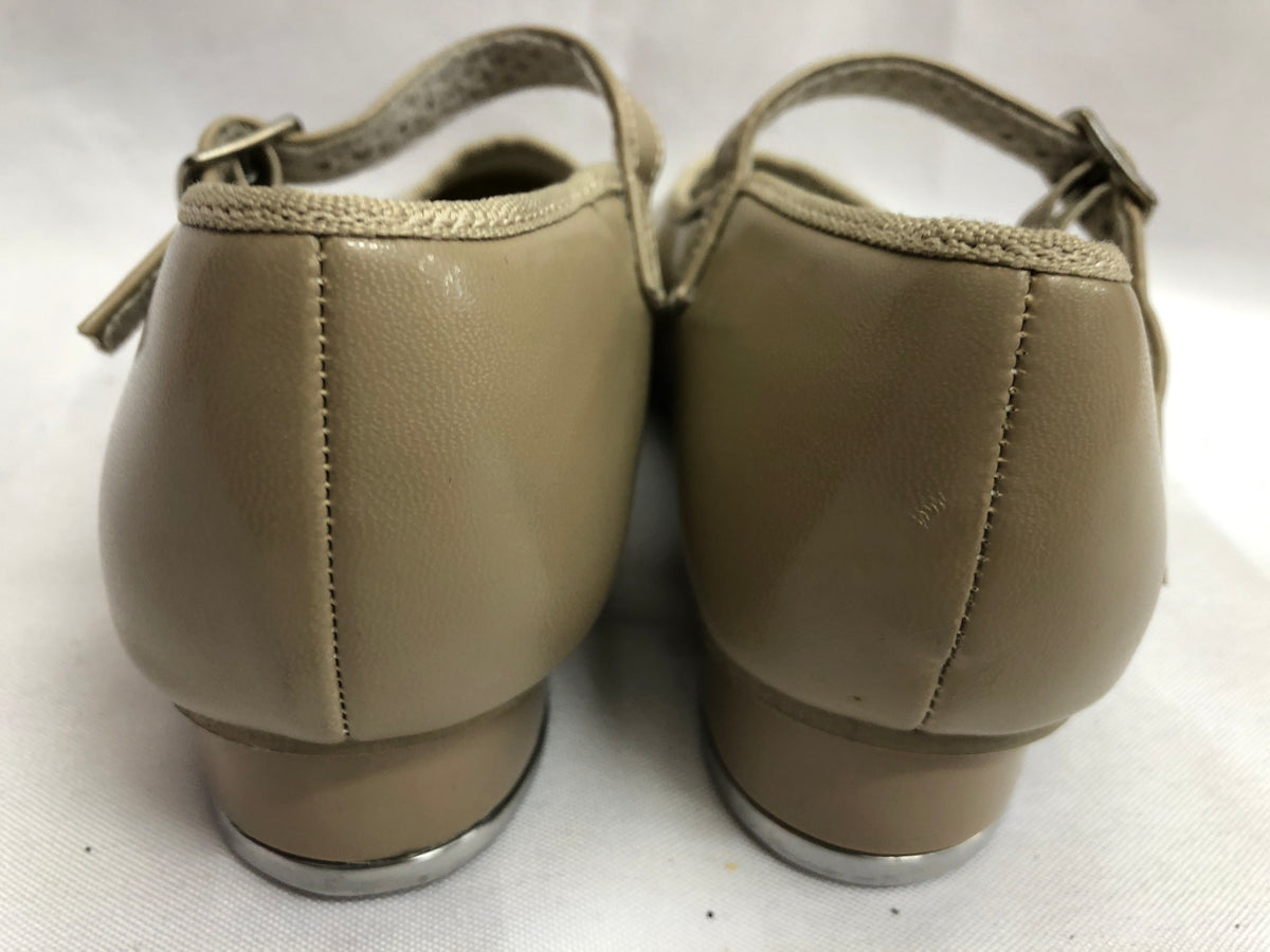 Pre-Owned Tap Shoes Revolution 823 Child 2M Mary Jane Leather Buckle Student