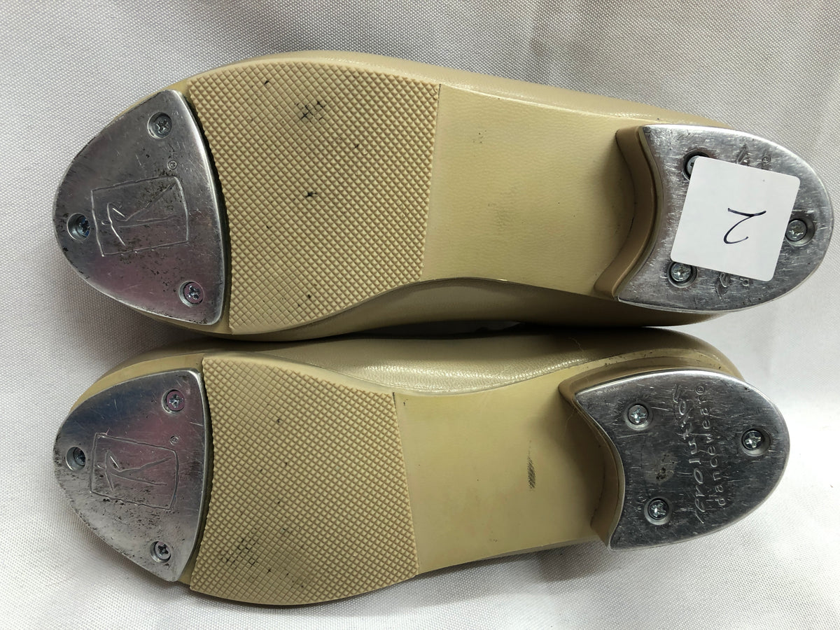 Pre-Owned Tap Shoes Revolution 823 Child 2M Mary Jane Leather Buckle Student