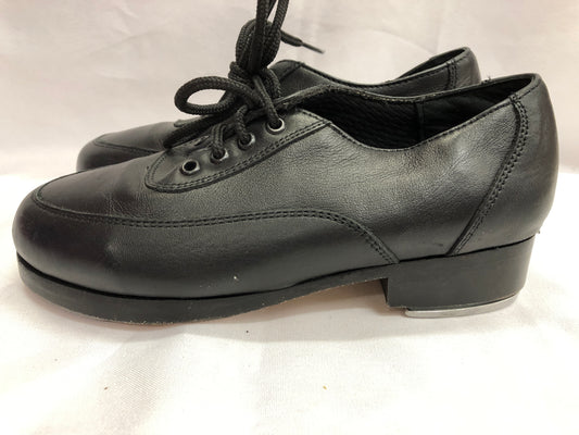 Pre-Owned Tap Shoes Zoot Oxford Dancing Fair 736 Black 2 Child