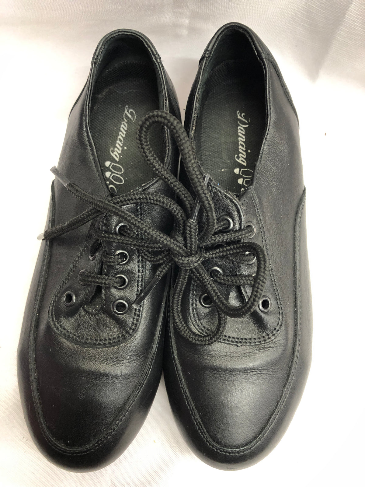 Pre-Owned Tap Shoes Zoot Oxford Dancing Fair 736 Black 2 Child