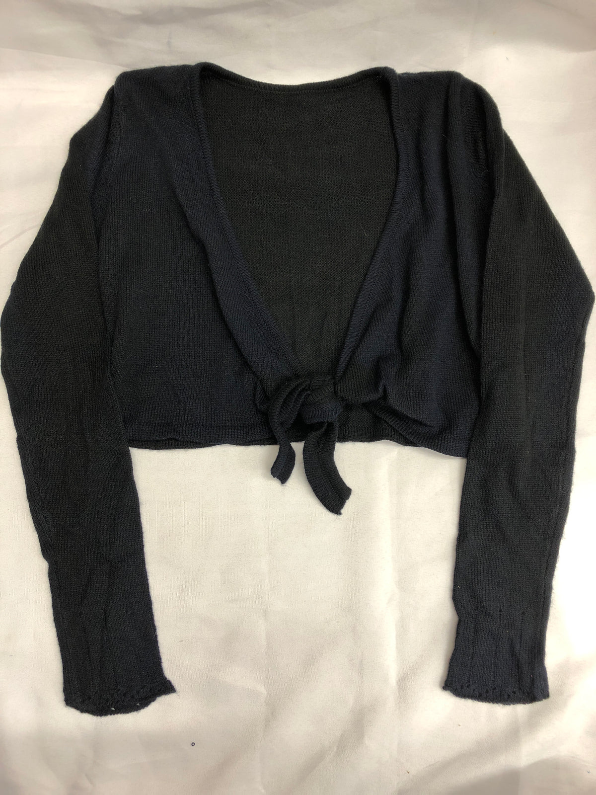 NEW Sweater Harmonie CS301 Medium Adult Black Wrap Warm Up Ballet Pointe