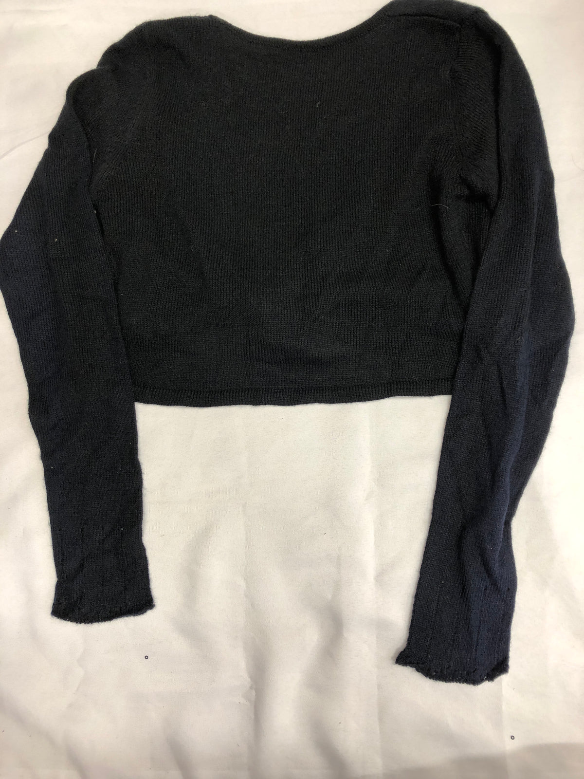 NEW Sweater Harmonie CS301 Medium Adult Black Wrap Warm Up Ballet Pointe