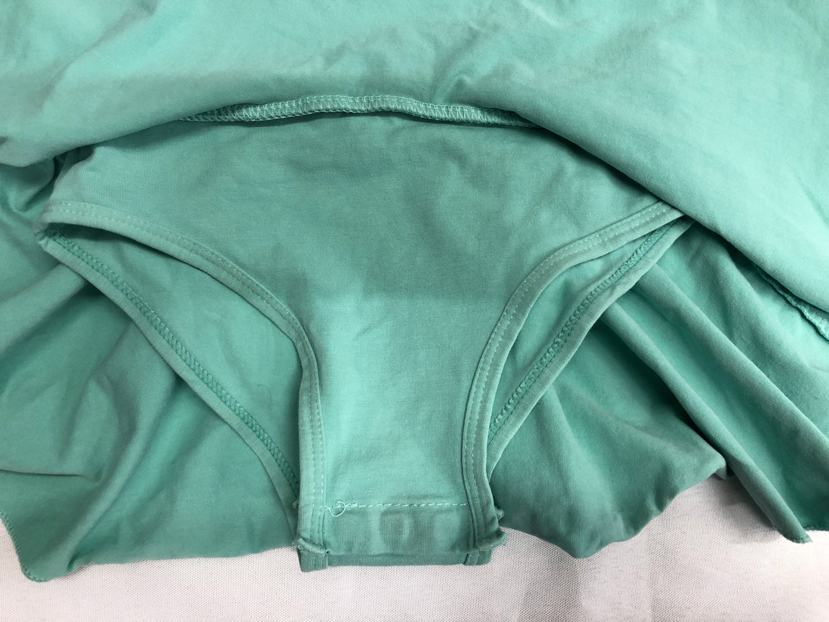 Pre-Owned Leotard Dress Small Child Mint Green Short Sleeve Ballet Tap