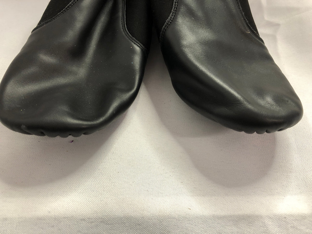 Pre-Owned Jazz Shoes Generic 4M Child Slip On Leather Split Sole