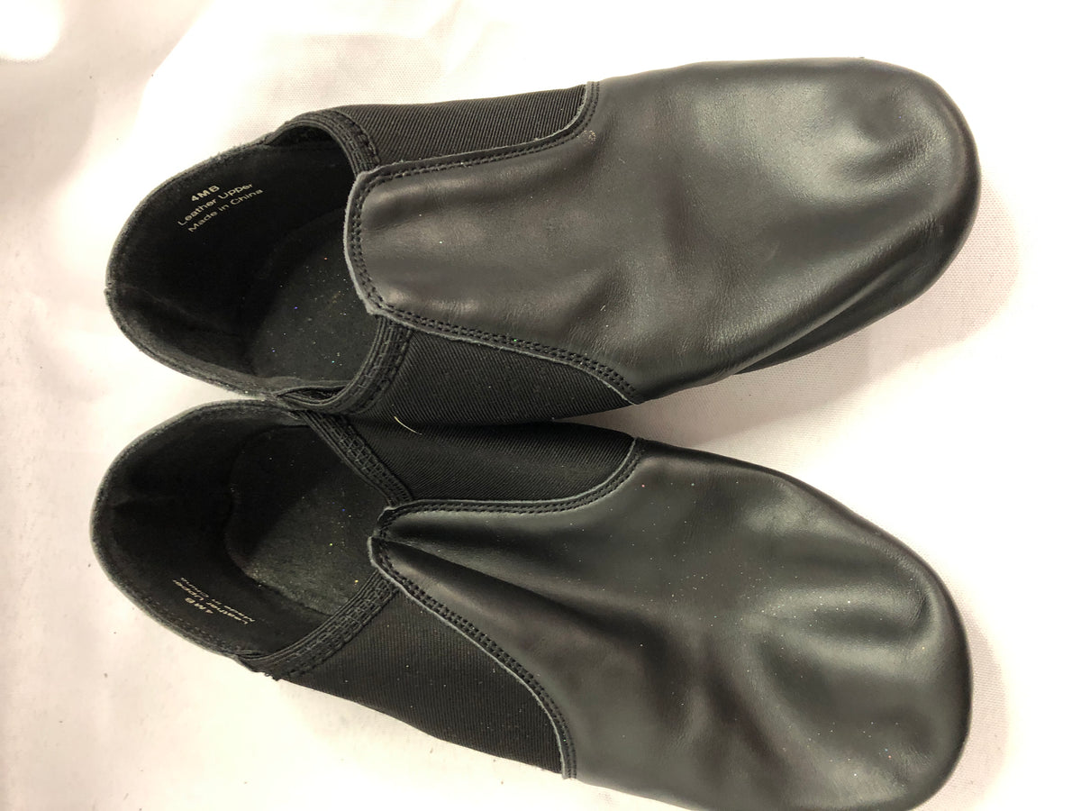 Pre-Owned Jazz Shoes Generic 4M Child Slip On Leather Split Sole