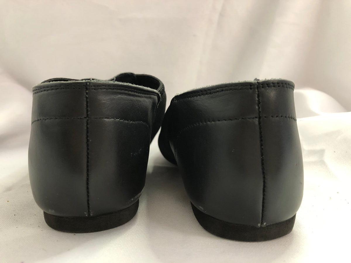 Pre-Owned Jazz Shoes Generic 4M Child Slip On Leather Split Sole