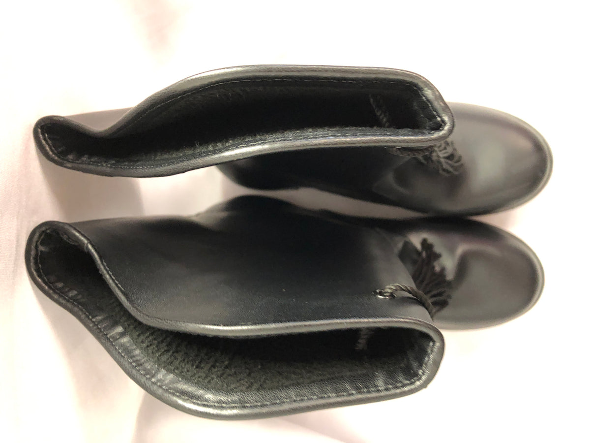 Pre-Owned Parade Band Shoes Gotham Black 8.5M Pull On
