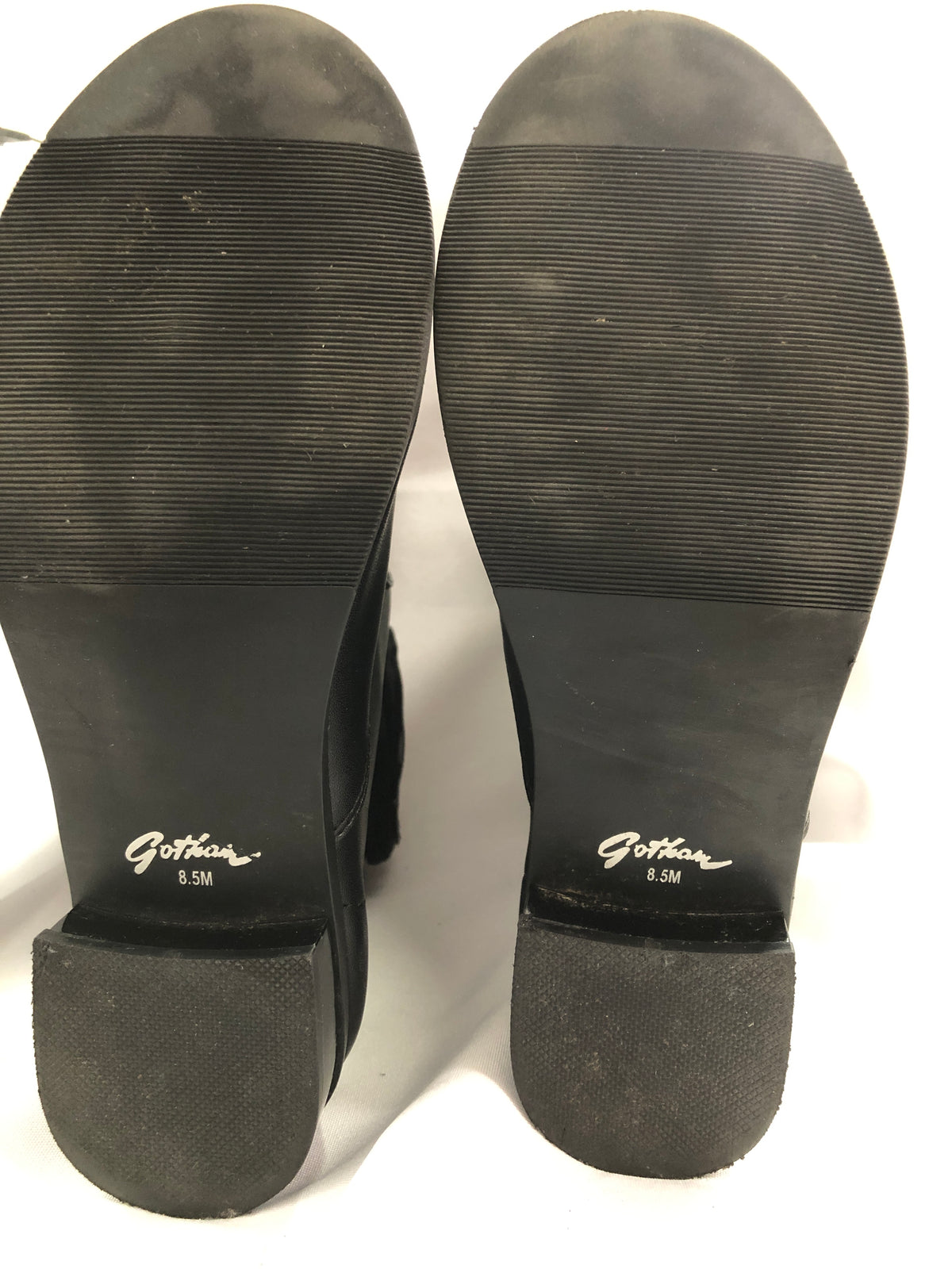 Pre-Owned Parade Band Shoes Gotham Black 8.5M Pull On